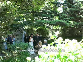 Old Sea Pines Inn wedding ceremony.