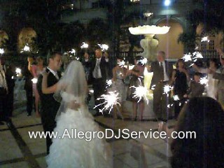 Sparklers - First Dance.