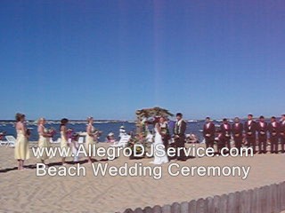 Cape Cod Beach Wedding Ceremony @ The Provincetown Inn.