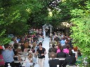 The Old Sea Pines Inn wedding ceremony.